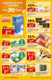 Gazetka promocyjna Auchan - Gazetka 30 Lat Supermarket Auchan - Gazetka - ważna od 08.07 do 08.07.2026 - strona 6 - produkty: Mozzarella, Maasdam, Ser, Ementaler, Twaróg, Edam, Twaróg półtłusty, Galbani, Chleb, Masło, Bułka, Dynią, Mleko