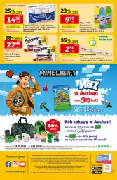 Gazetka promocyjna Auchan - Gazetka 30 Lat Supermarket Auchan - Gazetka - ważna od 08.07 do 08.07.2026 - strona 8 - produkty: Domestos, Minecraft, Ser, Gra, Papier, Energizer, Tera, Papier toaletowy, Płyn do wc