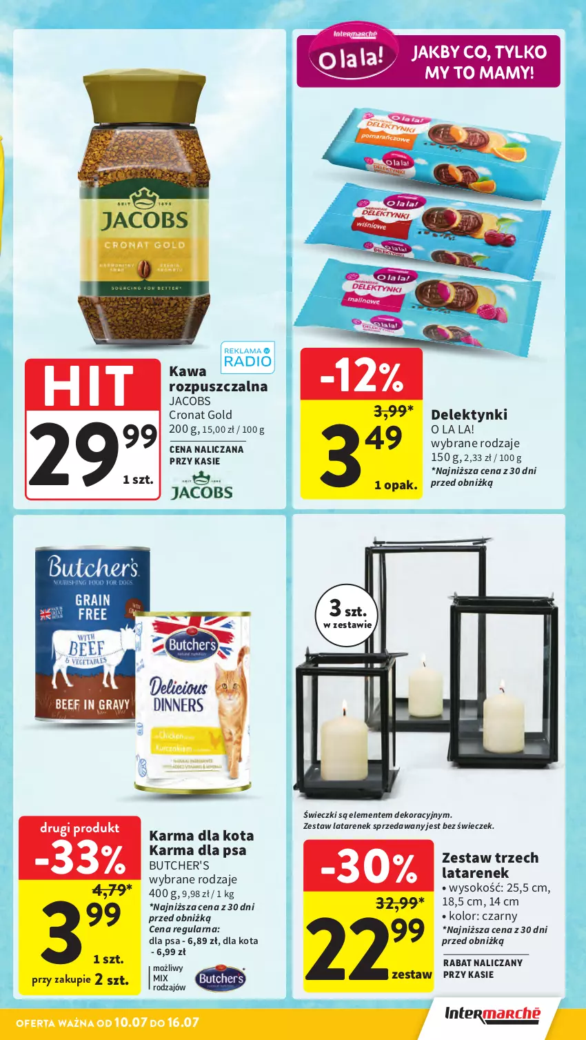 Gazetka promocyjna Intermarche - Gazetka Intermarche - ważna 10.07 do 16.07.2025 - strona 5 - produkty: Butcher's, Jacobs, Kawa, Kawa rozpuszczalna, Sok