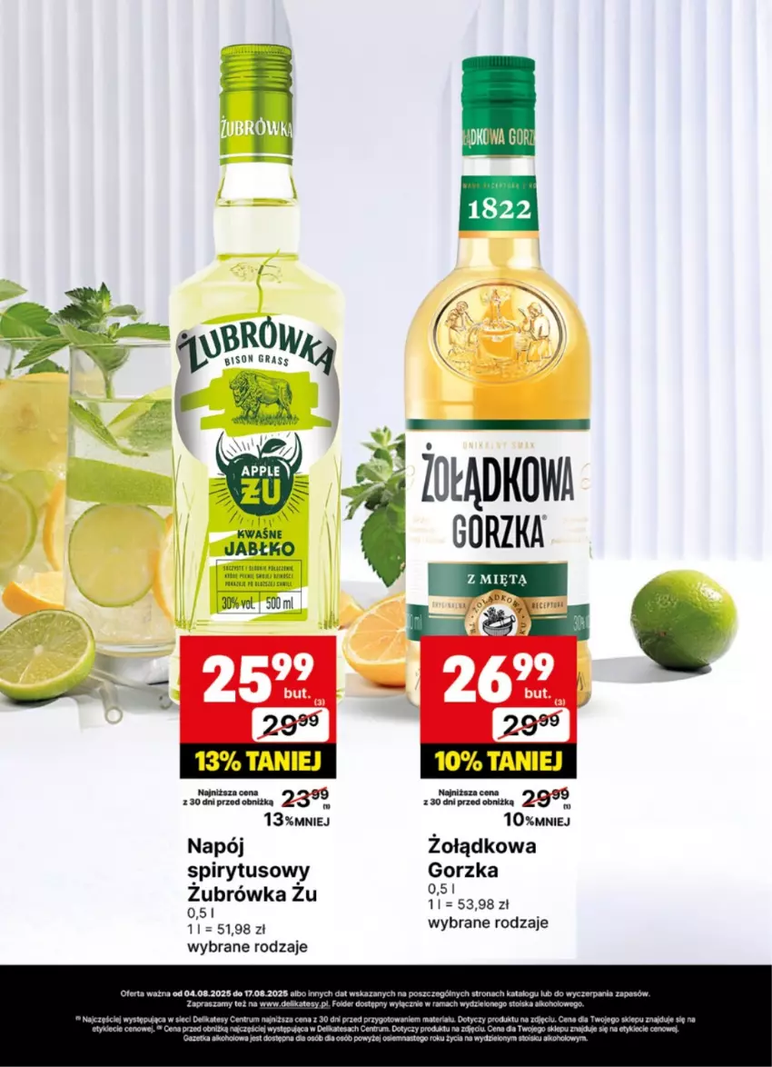 Gazetka promocyjna Delikatesy Centrum - Delibarek DC32-DC33 - ważna 04.08 do 17.08.2025 - strona 21 - produkty: Napój, Rama, Rum