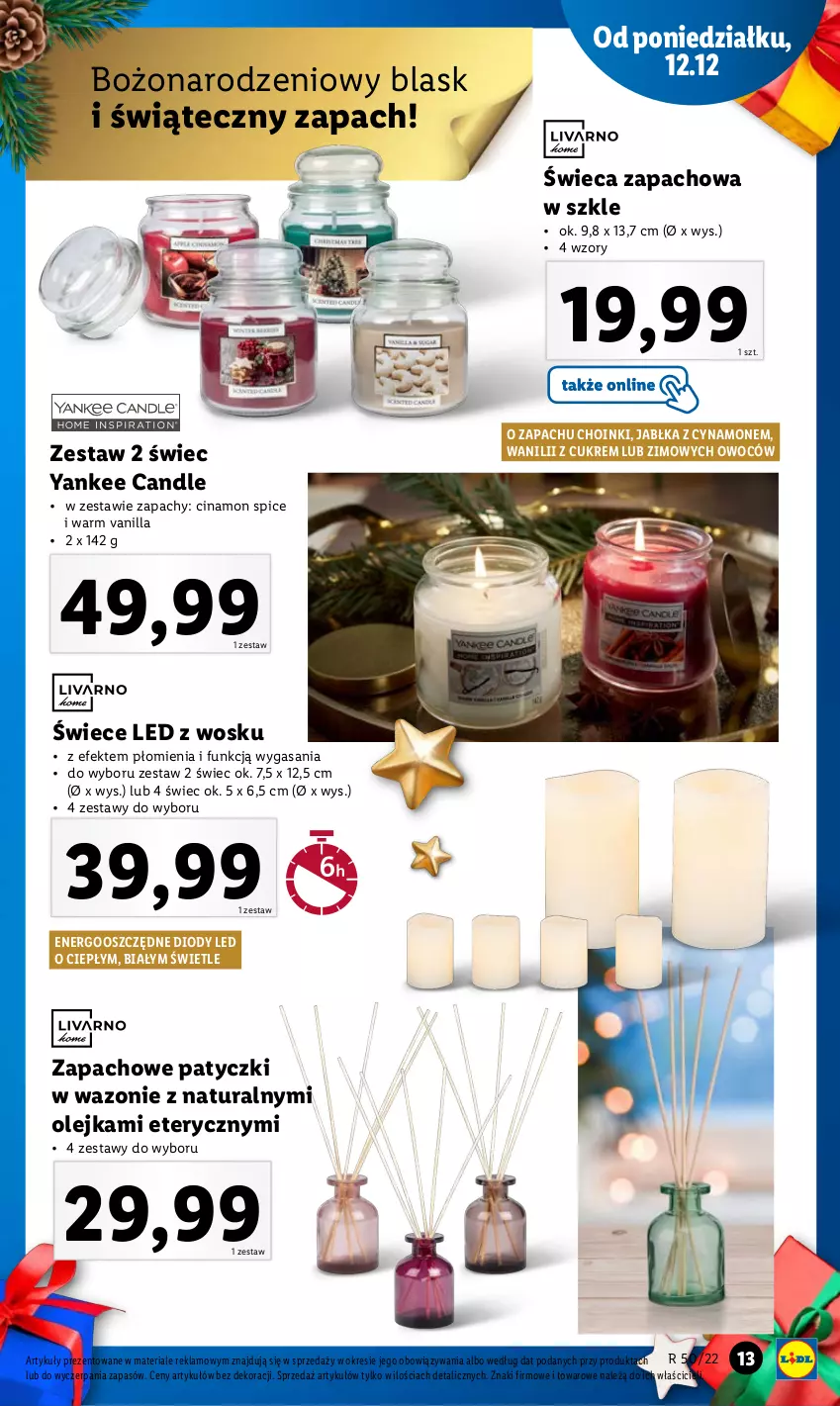 Gazetka promocyjna Lidl - GAZETKA - ważna 12.12 do 18.12.2022 - strona 13 - produkty: Jabłka, Olej, Wazon