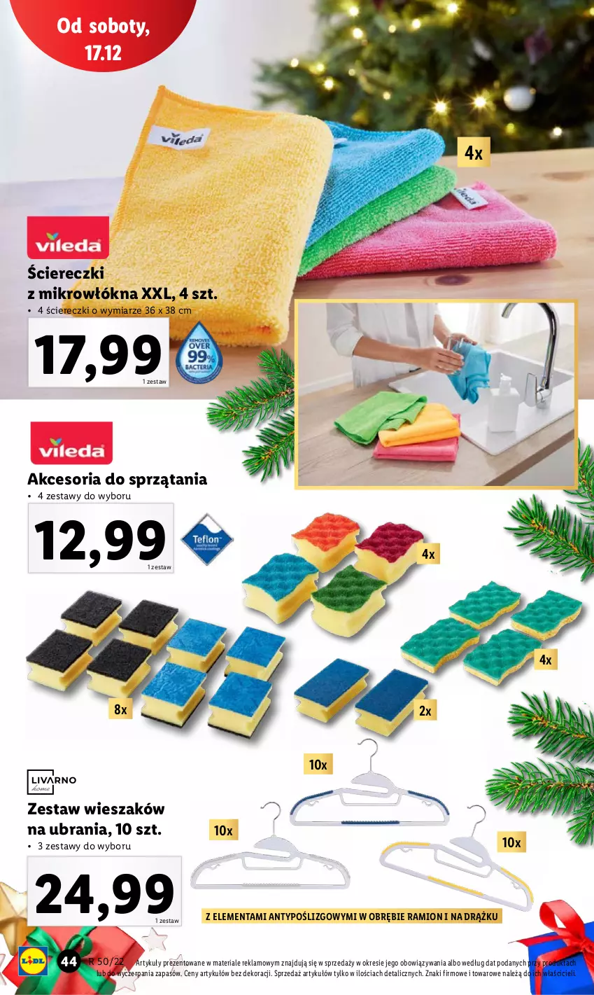 Gazetka promocyjna Lidl - GAZETKA - ważna 12.12 do 18.12.2022 - strona 46 - produkty: Ubrania, Wieszak