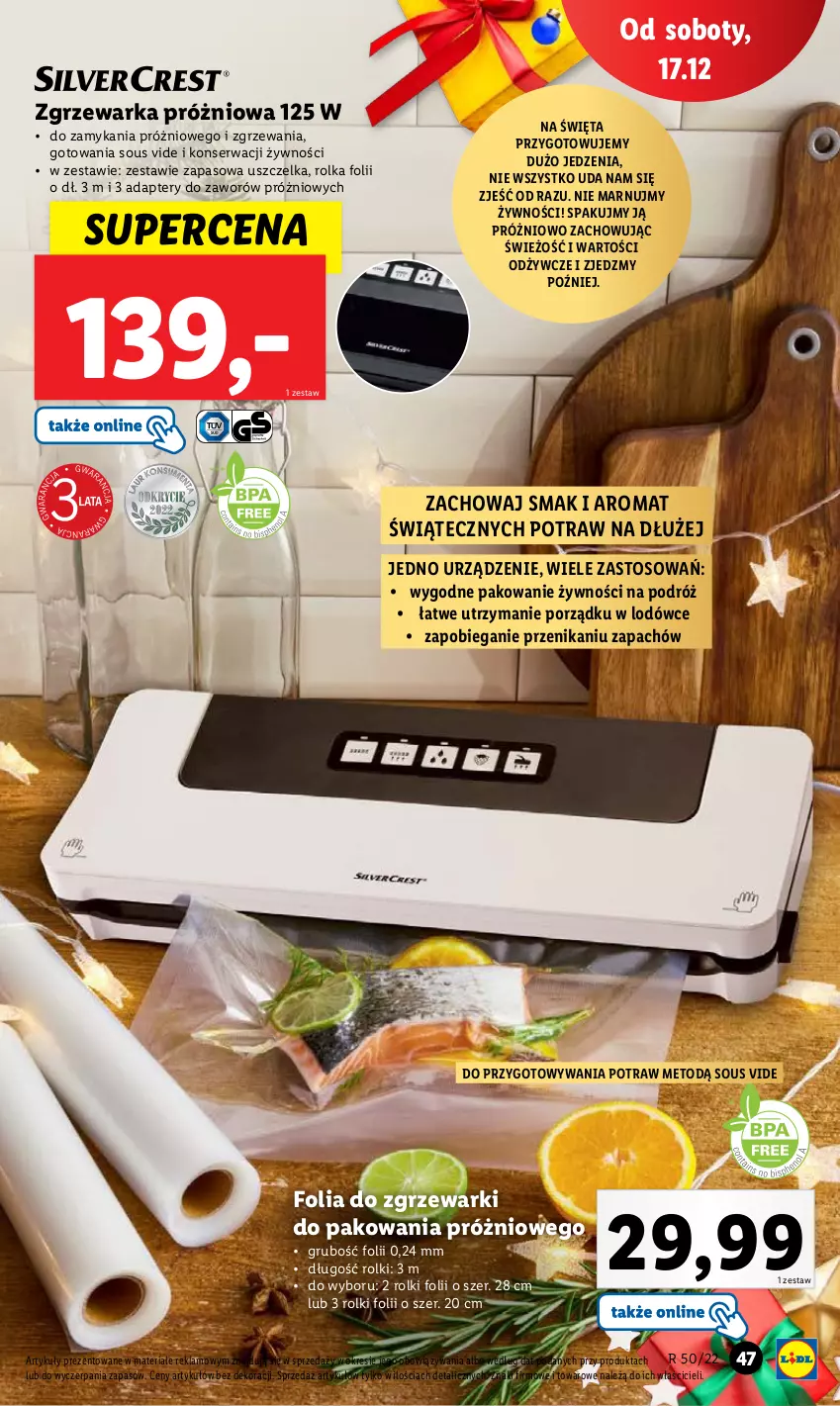 Gazetka promocyjna Lidl - GAZETKA - ważna 12.12 do 18.12.2022 - strona 49 - produkty: Bieganie, Por, Rolki, Ser, Warka