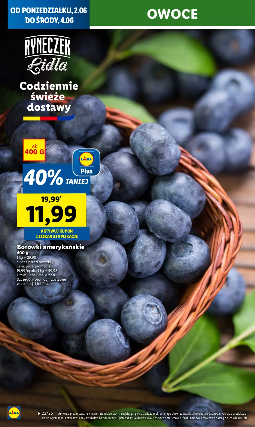 Gazetka promocyjna Lidl - GAZETKA - ważna 02.06 do 04.06.2025 - strona 14 - produkty: Owoce