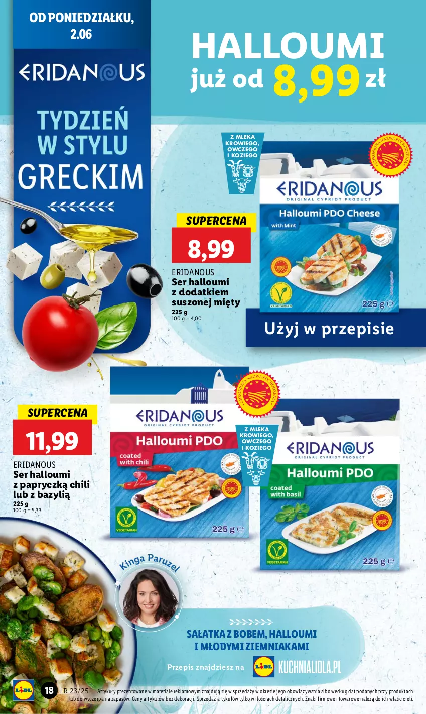 Gazetka promocyjna Lidl - GAZETKA - ważna 02.06 do 04.06.2025 - strona 20 - produkty: Bazyl, Sałat, Sałatka, Ser