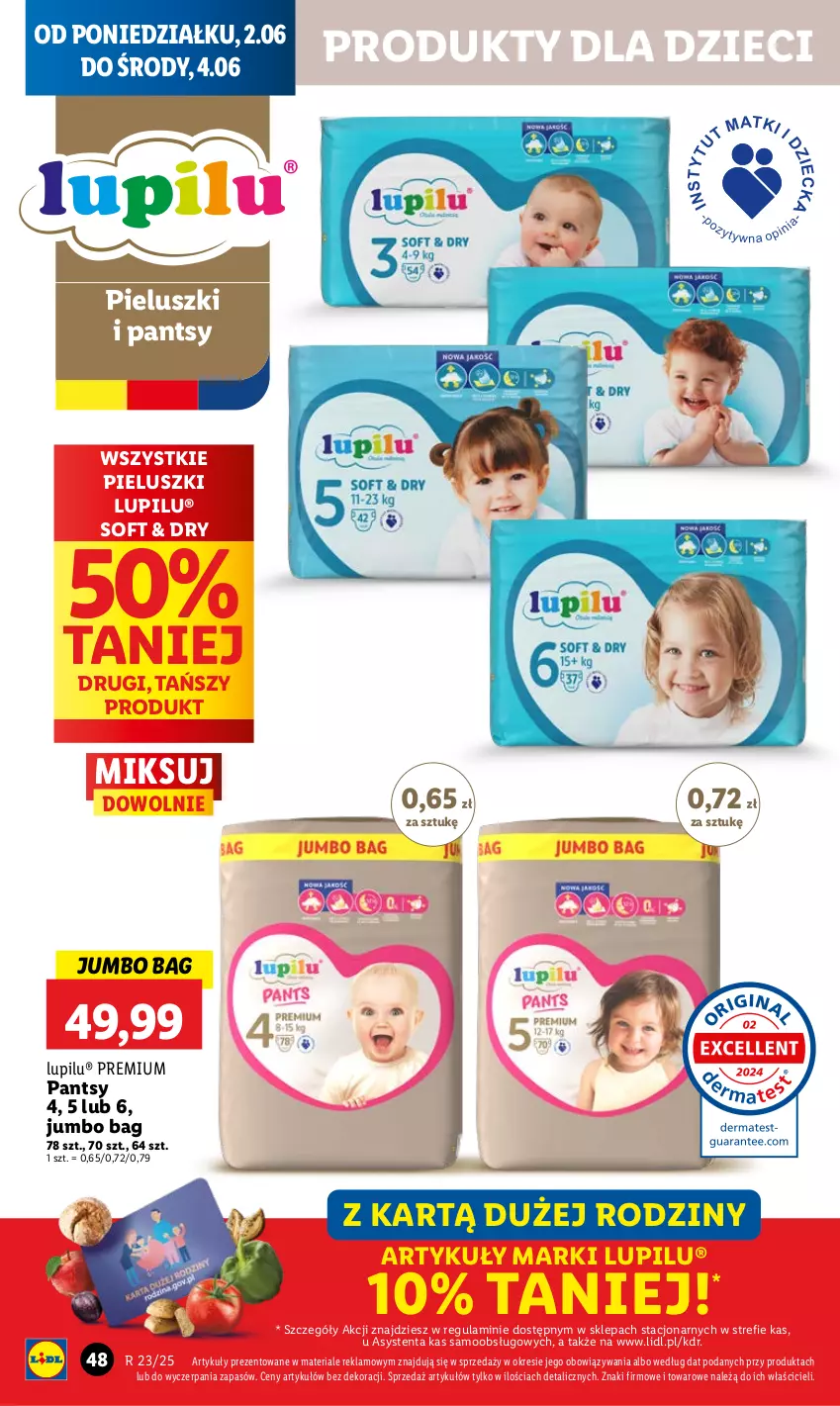 Gazetka promocyjna Lidl - GAZETKA - ważna 02.06 do 04.06.2025 - strona 54 - produkty: Dzieci, O Bag