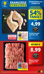Gazetka promocyjna Lidl - GAZETKA - Gazetka - ważna od 04.06 do 04.06.2025 - strona 3 - produkty: Kurczak, Mięso mielone z szynki, Mięso mielone, Mięso