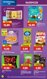 Gazetka promocyjna Lidl - GAZETKA - Gazetka - ważna od 04.06 do 04.06.2025 - strona 50 - produkty: Makaron, Nutella, Sos, Ser, Mascarpone, Maliny, Mleczko, Czekolada, Rurki, Ptasie mleczko, Limonka, E. Wedel, Kakao, Kokos