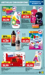 Gazetka promocyjna Lidl - GAZETKA - Gazetka - ważna od 04.06 do 04.06.2025 - strona 59 - produkty: Płyn do prania, Coccolino, Papier, Proszek do prania, Płyn do płukania, Ręcznik, Rolki, Perwoll, König, Flora, Ariel