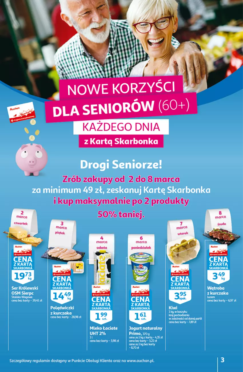 Gazetka promocyjna Auchan - Gazetka Rewelacje na Dzień Kobiet Hipermarket Auchan - ważna 02.03 do 08.03.2023 - strona 3