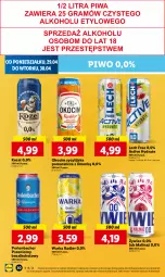 Gazetka promocyjna Lidl - GAZETKA - Gazetka - ważna od 30.04 do 30.04.2024 - strona 34 - produkty: Piwo, NBA, Koc, Warka, Radler, Okocim, Mango, Liczi, Kozel