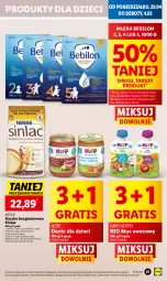 Gazetka promocyjna Lidl - GAZETKA - Gazetka - ważna od 30.04 do 30.04.2024 - strona 67 - produkty: HiPP, Mus, Gra, Sinlac, Danie dla dzieci, Dzieci, Nestlé, BEBILON