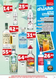 Gazetka promocyjna Topaz - Gazetka - Gazetka - ważna od 30.06 do 30.06.2025 - strona 7 - produkty: Top, Sok, Gin, Dilmah, Tequila, Wódka, Syrop, Krupnik, Szklanka, Lanki