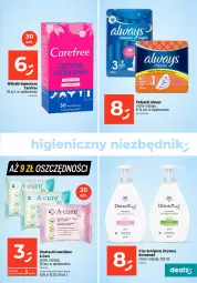 Gazetka promocyjna Dealz - MAKE A DEALZ - Gazetka - ważna od 14.02 do 14.02.2024 - strona 27 - produkty: Chusteczki, Always, Podpaski, Carefree, Dzieci, Płyn do higieny intymnej, Wkładki