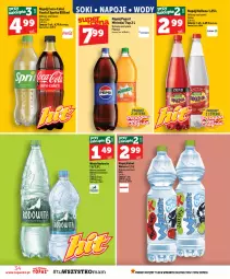 Gazetka promocyjna Topaz - Gazetka - Gazetka - ważna od 02.09 do 02.09.2026 - strona 34 - produkty: Top, 7up, Mirinda, Coca-Cola, Pepsi, Hellena, Fanta, Kubuś, Woda, Sprite, Napój, Fa