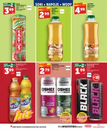 Gazetka promocyjna Topaz - Gazetka - Gazetka - ważna od 02.09 do 02.09.2026 - strona 35 - produkty: Top, Sok, Napój energetyczny, Oshee, Owoce, Wosana, Napój, Nestea