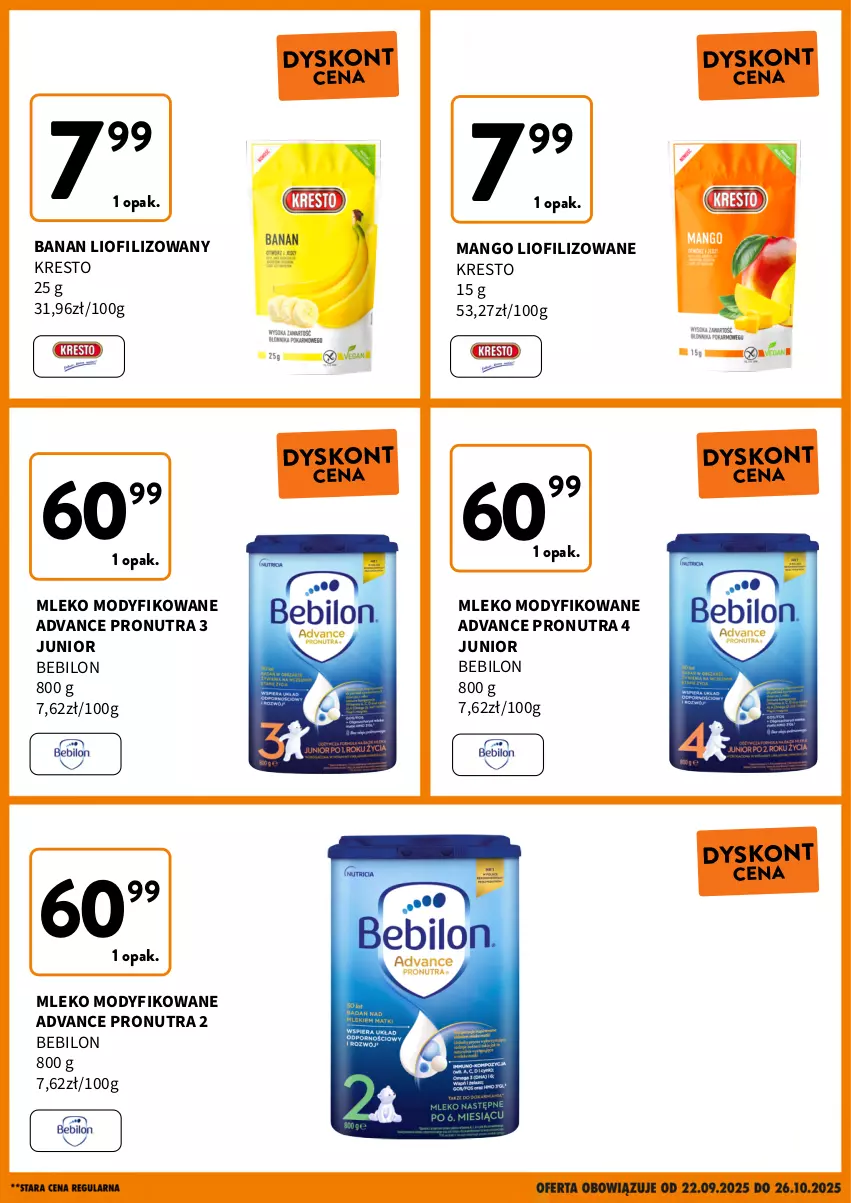 Gazetka promocyjna Intermarche - Gazetka Intermarche - ważna 22.09 do 26.10.2025 - strona 7 - produkty: BEBILON, Mango, Mleko, Mleko modyfikowane