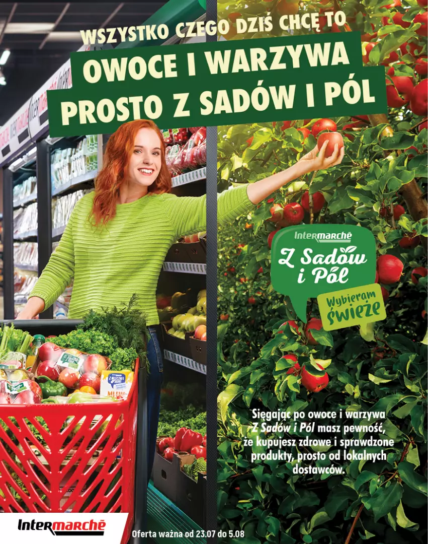Gazetka promocyjna Intermarche - Gazetka Intermarche - ważna 23.07 do 05.08.2026 - strona 12 - produkty: Fa, Owoce, Warzywa
