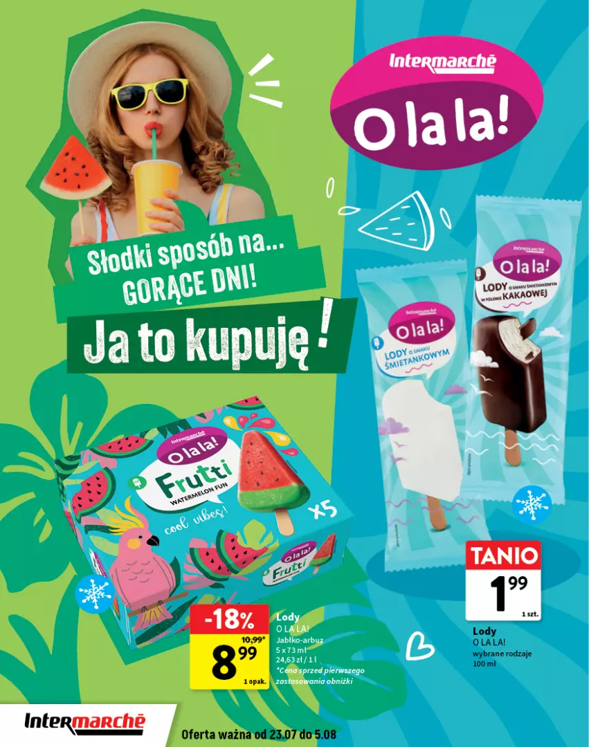 Gazetka promocyjna Intermarche - Gazetka Intermarche - ważna 23.07 do 05.08.2026 - strona 2 - produkty: Lody