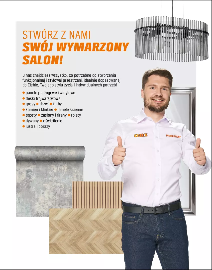 Gazetka promocyjna Obi - Gazetka OBI - ważna 01.09 do 31.12.2025 - strona 107 - produkty: Drzwi, Dywan, Fa, Gres, Obraz, Tapety