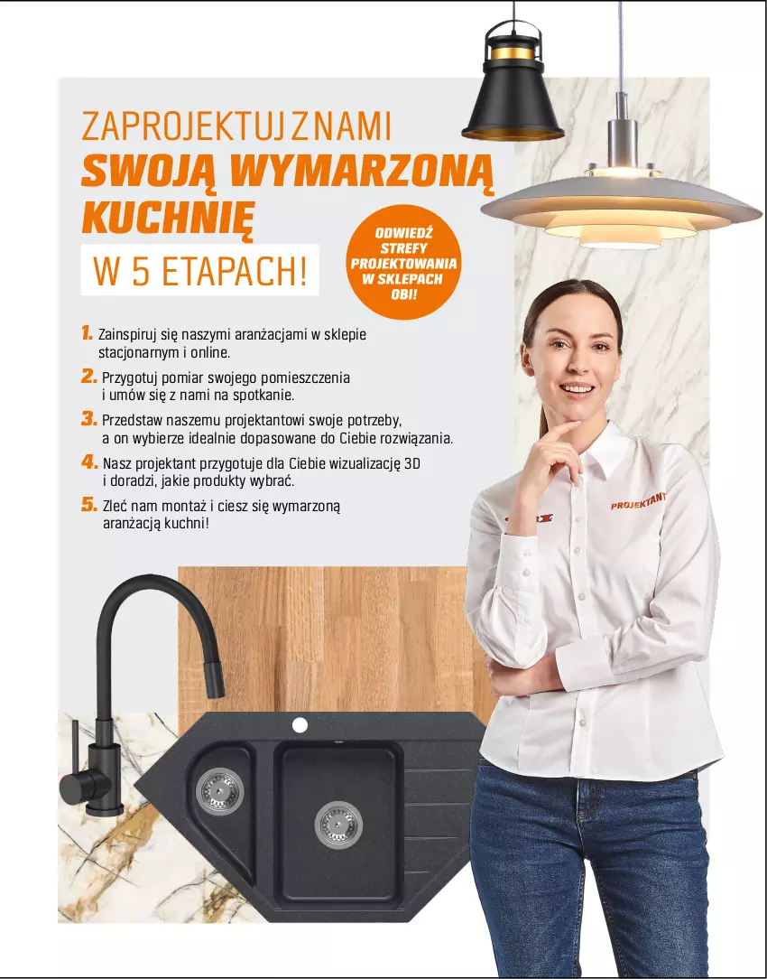 Gazetka promocyjna Obi - Gazetka OBI - ważna 01.09 do 31.12.2025 - strona 69 - produkty: Kuchnia, Meble, Zlew