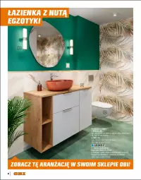 Gazetka promocyjna Obi - Gazetka OBI - Gazetka - ważna od 31.12 do 31.12.2025 - strona 10 - produkty: Bateria umywalkowa, Sok, Sati, Deska wolnoopadająca, Uchwyty, Rasco, LANA, Szafka, Bateria, Umywalka, Gres, Orka, Lustro, Miska