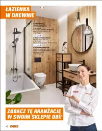 Gazetka promocyjna Obi - Gazetka OBI - Gazetka - ważna od 31.12 do 31.12.2025 - strona 6 - produkty: Bateria umywalkowa, Sok, Słupek, Deska wolnoopadająca, Wanna, Lack, Szafka, Półsłupek, Bateria, Umywalka, Gres, Lampa, Lustro, Parawan nawannowy, Miska, Lampa wisząca