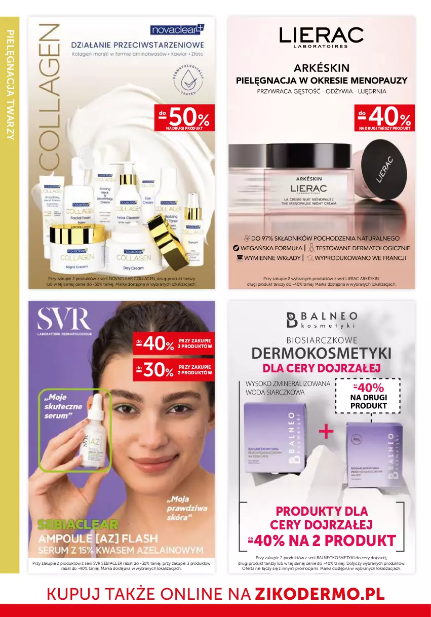 Gazetka promocyjna Ziko - Gazetka Ziko Dermo - ważna 16.10 do 29.10.2025 - strona 10 - produkty: Lierac, Ser, SVR