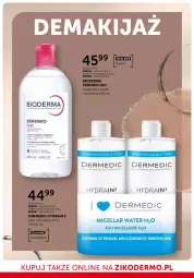Gazetka promocyjna Ziko - Gazetka Ziko Dermo - Gazetka - ważna od 29.10 do 29.10.2025 - strona 8 - produkty: Makijaż, Woda micelarna, Gin, Bioderma, Płyn micelarny, Dermedic, Woda