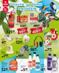 Gazetka promocyjna Selgros - Katalog Ogród - Gazetka - ważna od 30.03 do 30.03.2022 - strona 4 - produkty: Okulary ochronne, Emulsja, Gaśnica, Słuchawki, Cień, Pojemnik, Emulsja do mycia, Pistolet, Maska, Fa