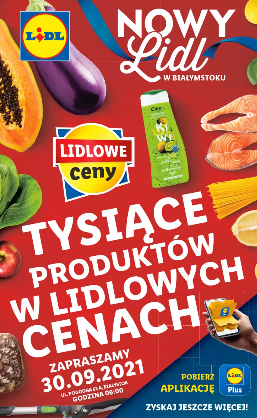 Gazetka promocyjna Lidl - Ponowne otwarcie Lidla - ważna 04.10 do 09.10.2021 - strona 1