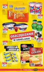 Gazetka promocyjna Arhelan - Gazetka - Gazetka - ważna od 17.03 do 17.03.2024 - strona 11 - produkty: Ser, Danone, Nesquik, Jogurt, Beskidzki, Mlekovita, Activia, Wata cukrowa, Vita C, Fanta, Aksam, Halls, Mleko, Fa