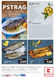 Gazetka promocyjna Kaufland - Mocny Start - Gazetka - ważna od 17.07 do 17.07.2024 - strona 2 - produkty: Piec, Chrzan, Cebula, Sok, Sól, Por, Pstrąg tęczowy, Cytryny, Sito, Tusz, Plasterki, Pieprz, Pstrąg, Wagi, Grill, Ciabatta, Orka, Jabłka, Fa