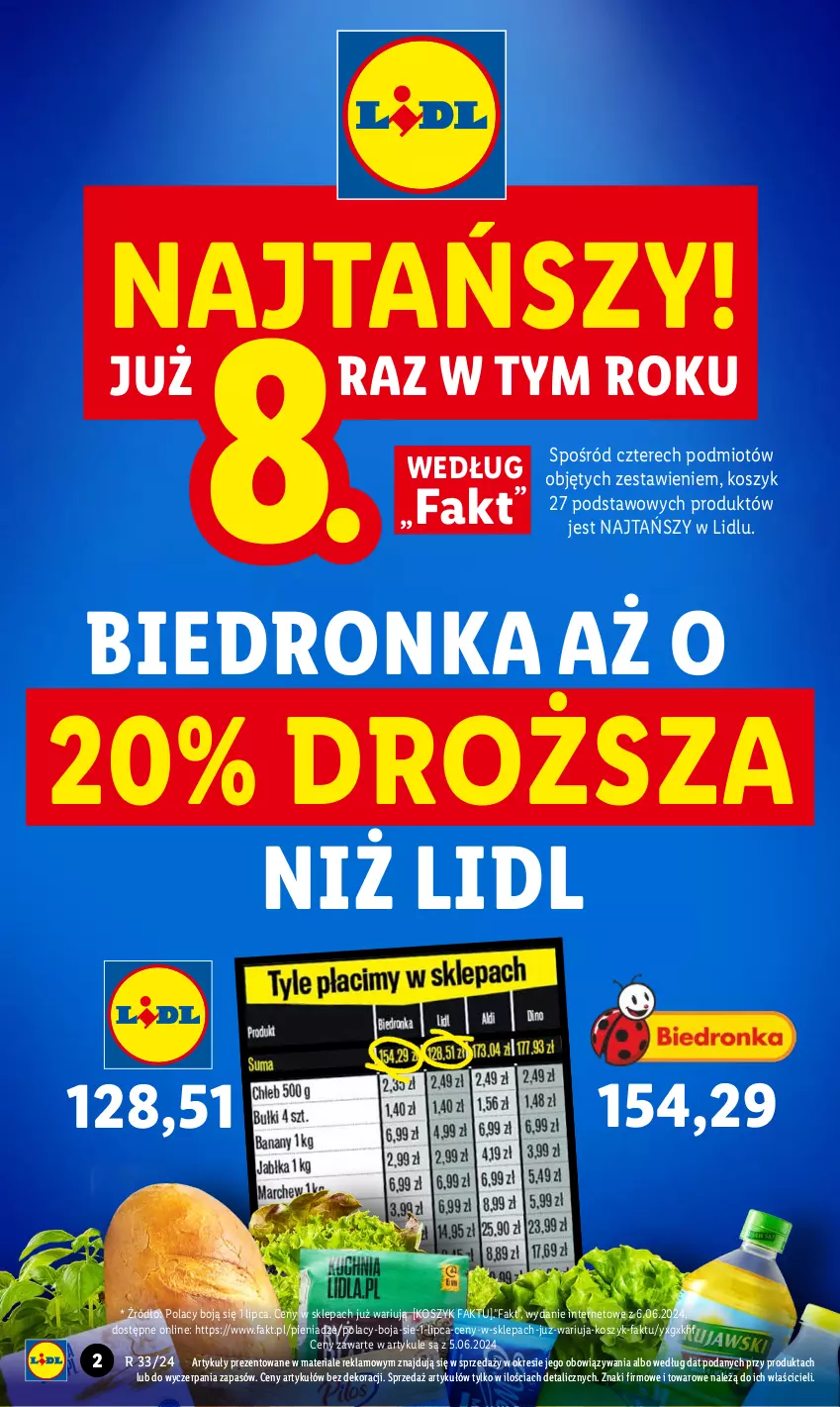 Gazetka promocyjna Lidl - GAZETKA - ważna 12.08 do 17.08.2024 - strona 2 - produkty: Dron, Fa, Kosz