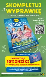 Gazetka promocyjna Lidl - GAZETKA - Gazetka - ważna od 17.08 do 17.08.2024 - strona 11 - produkty: Plecak, Obuwie, Dzieci