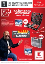 Gazetka promocyjna Kaufland - ZAPOWIEDŹ NASTĘPNEJ OFERTY - Gazetka - ważna od 22.03 do 22.03.2023 - strona 1 - produkty: Parkside, Zestaw wkrętaków, Top, Gra, Walizka, Uchwyty, Tera, Wkręt