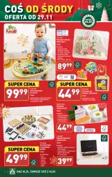 Gazetka promocyjna Aldi - Artykuły przemysłowe i tekstylia - Gazetka - ważna od 02.12 do 02.12.2023 - strona 6 - produkty: Gry, Cukier, Chodzik, Pociąg, Stolik, Zabawka, Szachy, Sushi, Komputer, Zestaw do sushi