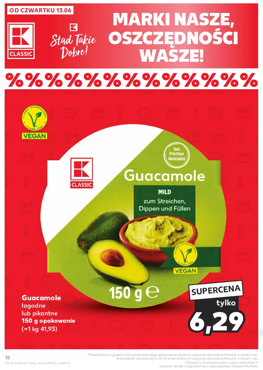 Gazetka promocyjna Kaufland - Gazetka tygodnia - ważna 13.06 do 19.06.2024 - strona 12 - produkty: Amol, Rama, Sok