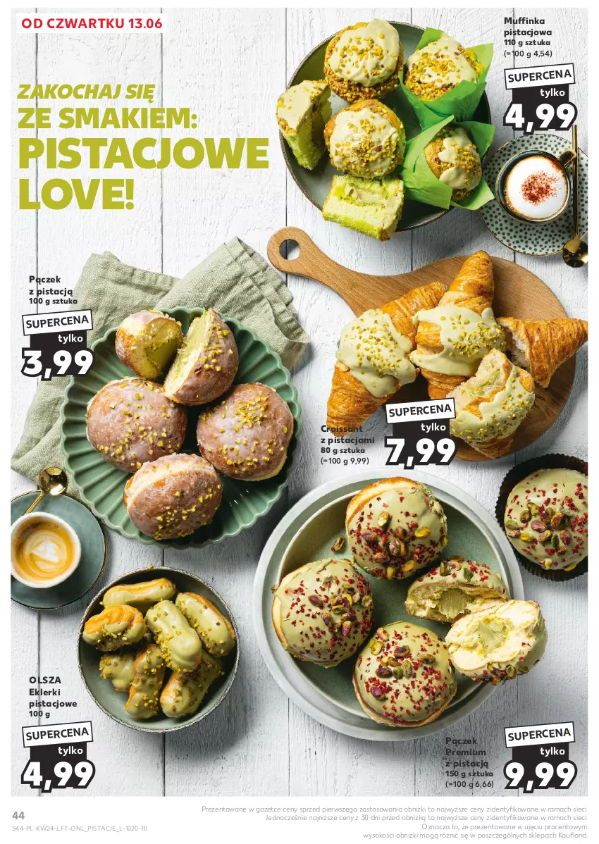 Gazetka promocyjna Kaufland - Gazetka tygodnia - ważna 13.06 do 19.06.2024 - strona 44 - produkty: Croissant, Inka, Koc, Pączek, Pistacje, Rama, Sok