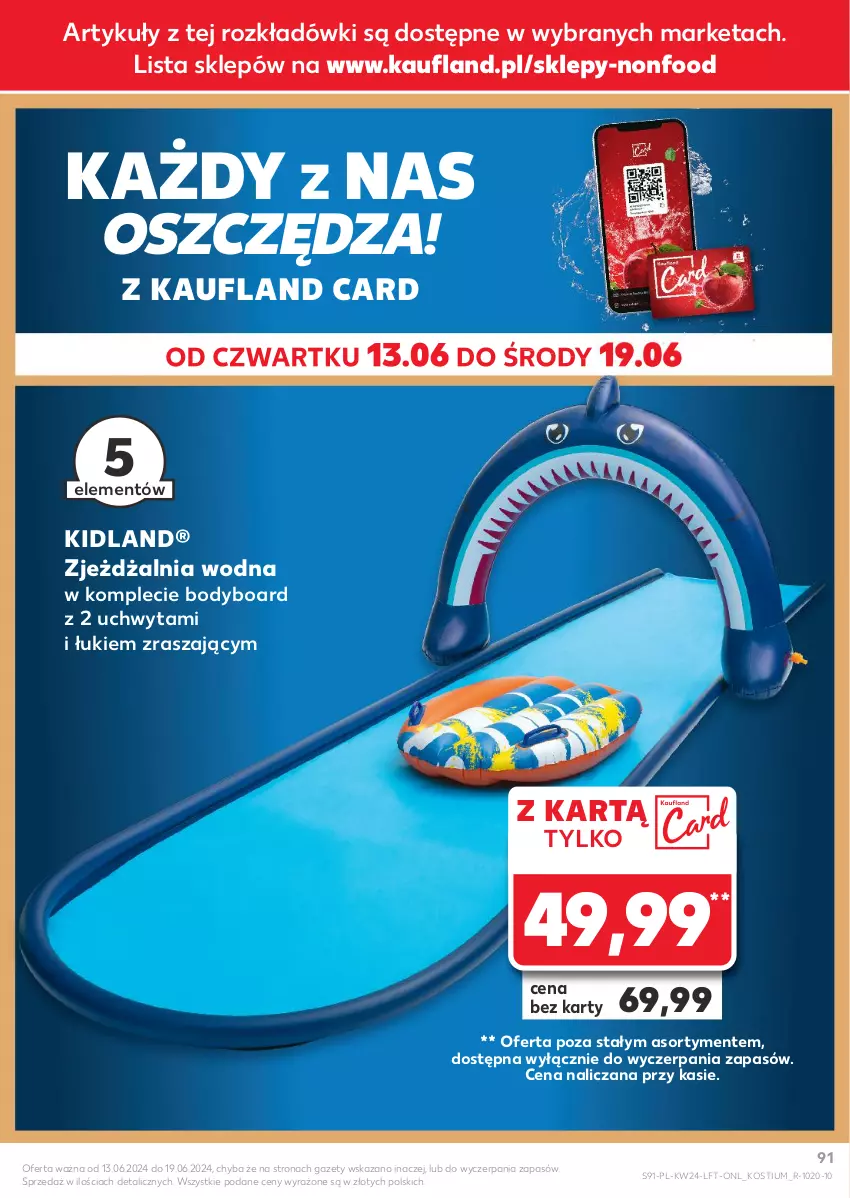 Gazetka promocyjna Kaufland - Gazetka tygodnia - ważna 13.06 do 19.06.2024 - strona 91 - produkty: Body, Kostium