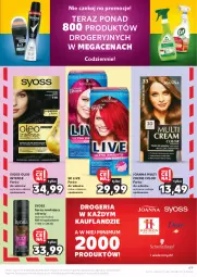 Gazetka promocyjna Kaufland - Gazetka tygodnia - Gazetka - ważna od 19.06 do 19.06.2024 - strona 69 - produkty: Tera, Joanna, Syoss, Oleo, Farba do włosów, Fa