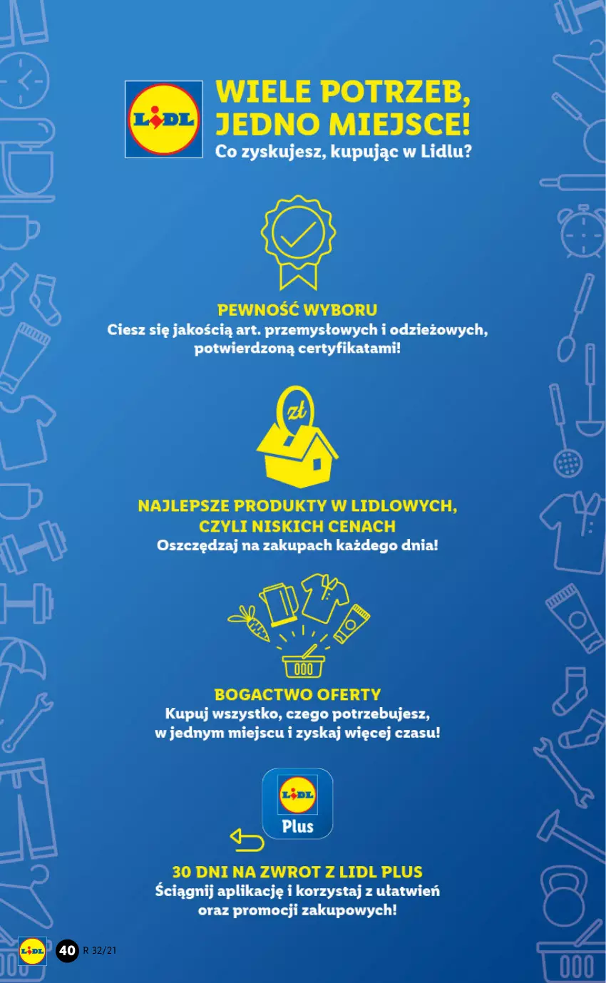 Gazetka promocyjna Lidl - GAZETKA - ważna 09.08 do 14.08.2021 - strona 40