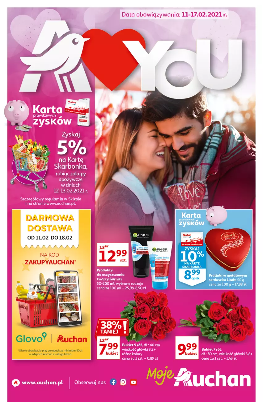 Gazetka promocyjna Auchan - A Love You 2 Moje Auchan - ważna 11.02 do 17.02.2021 - strona 1