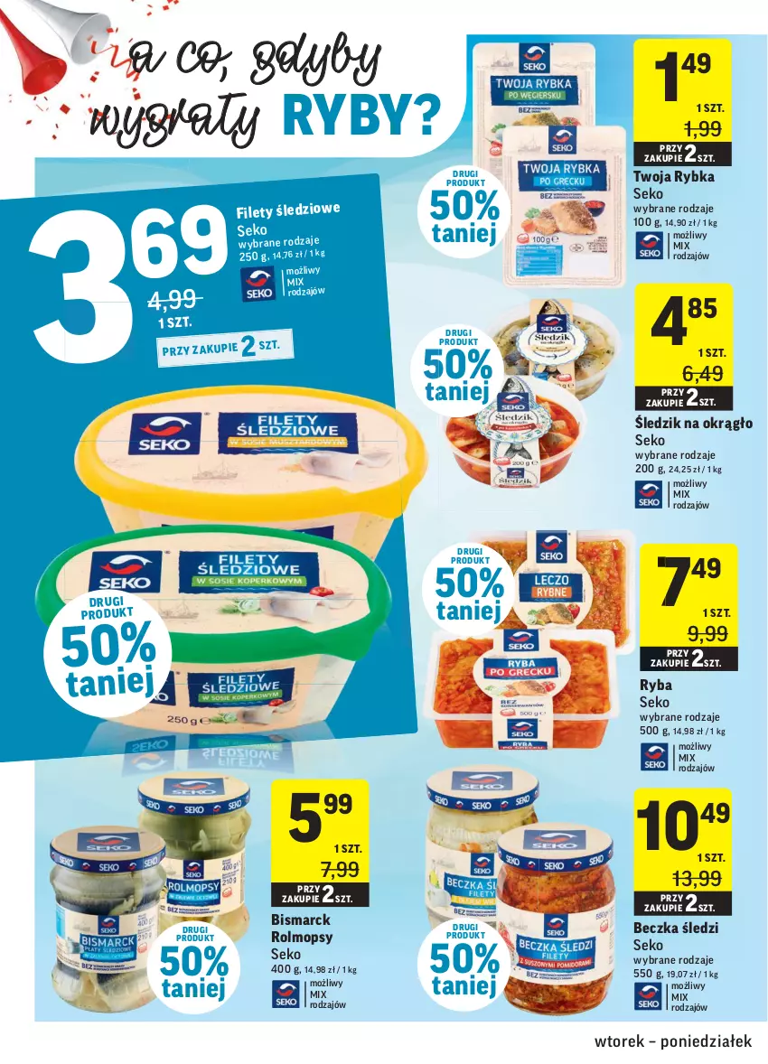 Gazetka promocyjna Intermarche - Zwyciężamy Okazjami - ważna 22.06 do 28.06.2021 - strona 22 - produkty: Gra, Mop, Ryba, SEKO