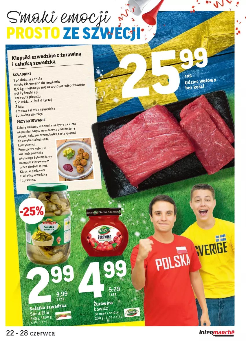 Gazetka promocyjna Intermarche - Zwyciężamy Okazjami - ważna 22.06 do 28.06.2021 - strona 3 - produkty: Jaja, Klopsiki, Lanki, Sałat