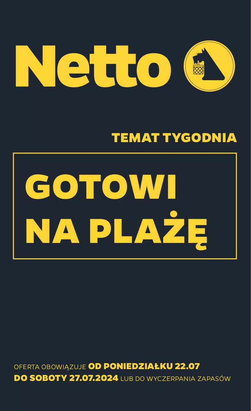 Gazetka promocyjna Netto - Akcesoria i dodatki - ważna 22.07 do 27.07.2024 - strona 1