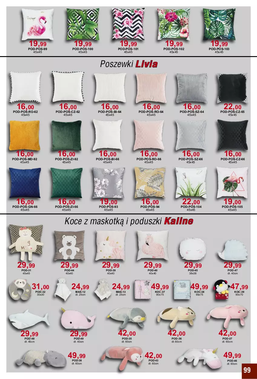 Gazetka promocyjna Bodzio - ważna 01.01 do 31.03.2021 - strona 99 - produkty: Koc, Koce z maskotką