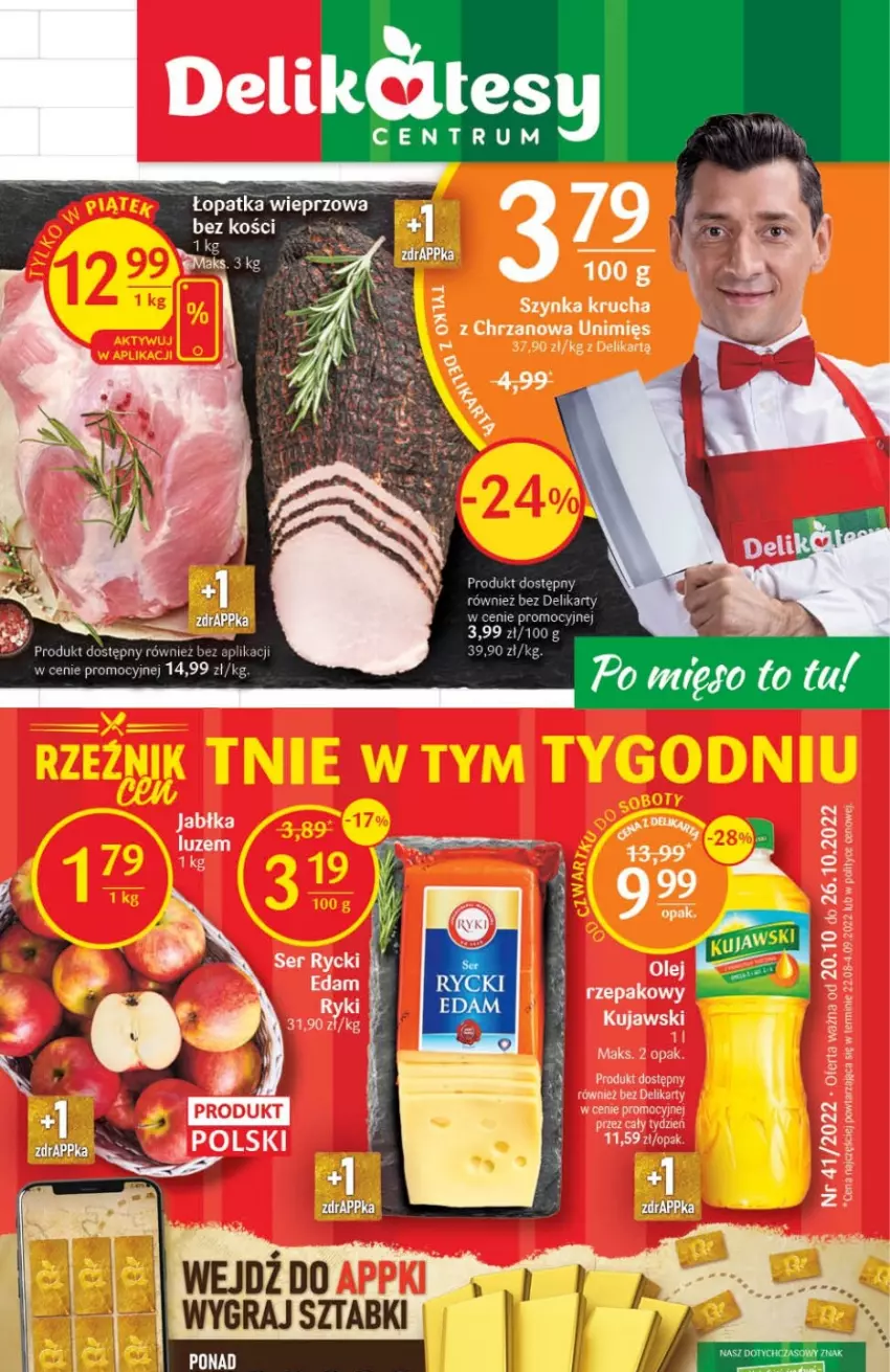 Gazetka promocyjna Delikatesy Centrum - Gazetka DC41 - ważna 20.10 do 26.10.2022 - strona 1 - produkty: Gra, Rum