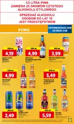 Gazetka promocyjna Lidl - GAZETKA - Gazetka - ważna od 21.08 do 21.08.2024 - strona 45 - produkty: Piwo, Koc, Kumkwat, Lack, Aloe vera, Radler, Okocim, Melon, Captain Jack, Mięta, Grejpfrut