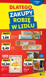 Gazetka promocyjna Lidl - GAZETKA - Gazetka - ważna od 23.07 do 23.07.2023 - strona 21 - produkty: Pierogi, Ciasto francuskie, Focaccia